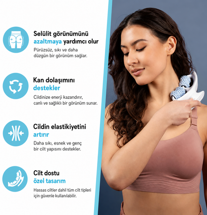 Movena Anti-Selülit Masaj Aleti | Pürüzsüz Cilt
